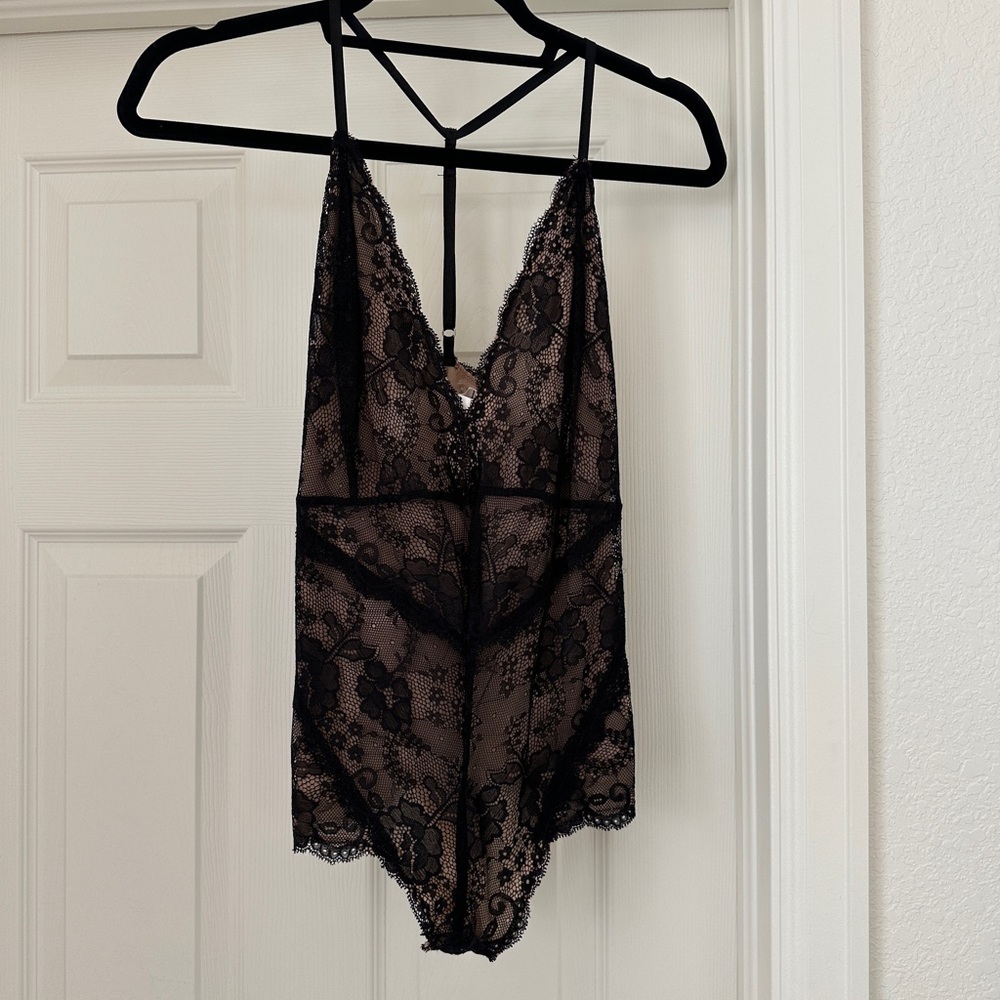 Lace Black Bodysuit (NWT)